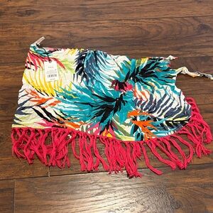 Shade&Shore Fringe Swim Coverup NWT**$1 w/ purchase of reg priced item**